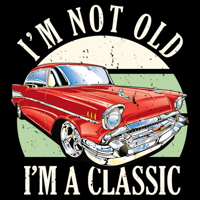 I'm Not Old I'm A Classic Car Vintage Retro Sweatshirt