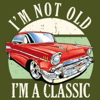 I'm Not Old I'm A Classic Car Vintage Retro Backpack
