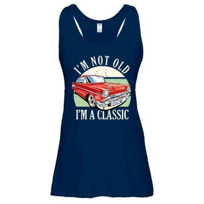 I'm Not Old I'm A Classic Car Vintage Retro Ladies Essential Flowy Tank