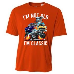 Im Not Old Im Classic Funny Hotrod Classic Car Cartoon Cooling Performance Crew T-Shirt