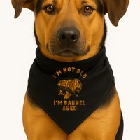 Im Not Old Im Barrel Aged USA-Made Doggie Bandana