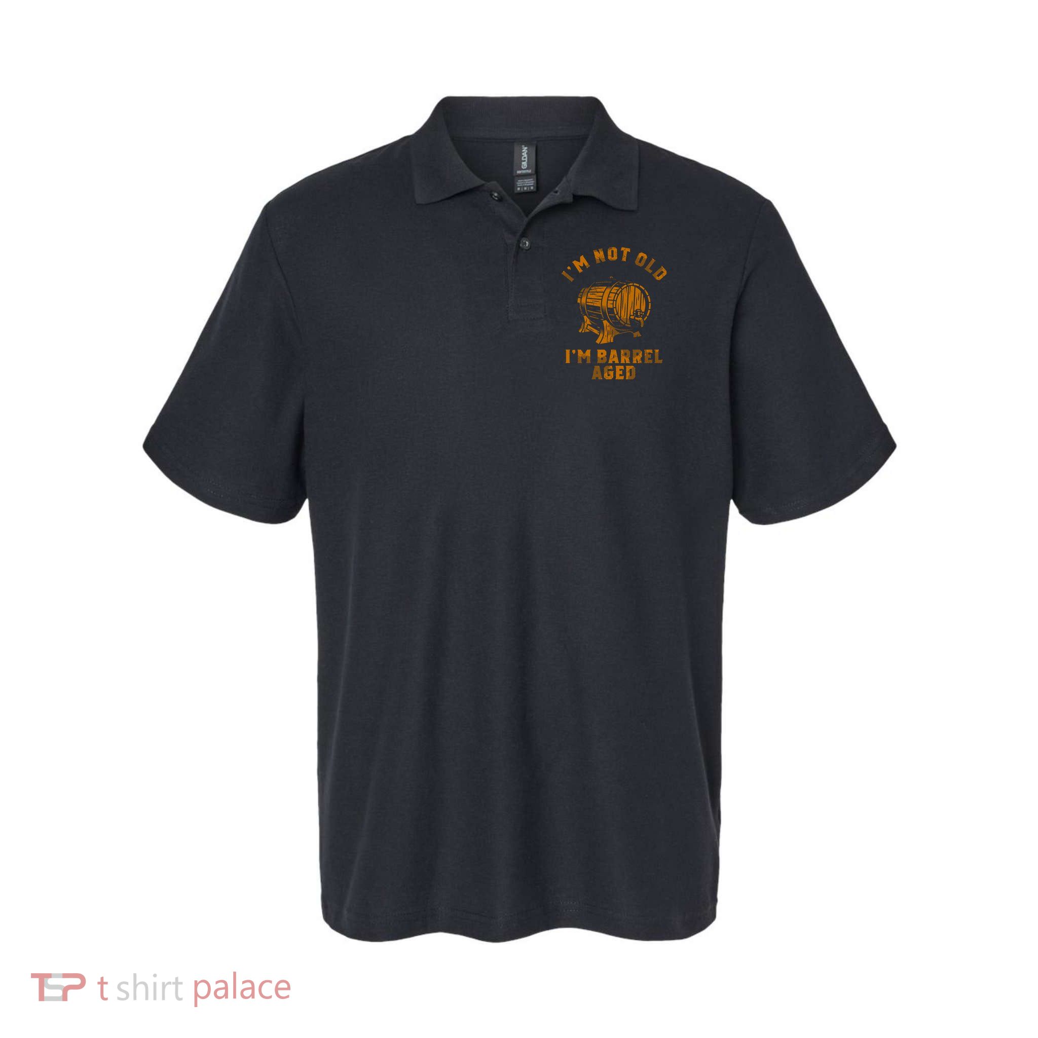 Im Not Old Im Barrel Aged Softstyle Adult Sport Polo