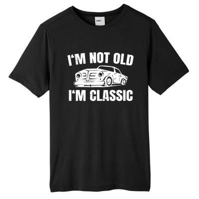 I'm Not Old I'm Classic Funny Cassette Tapes Tall Fusion ChromaSoft Performance T-Shirt