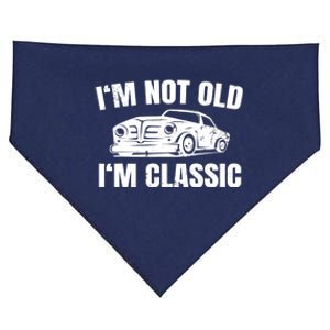 I'm Not Old I'm Classic Funny Cassette Tapes USA-Made Doggie Bandana