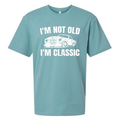 I'm Not Old I'm Classic Funny Cassette Tapes Sueded Cloud Jersey T-Shirt