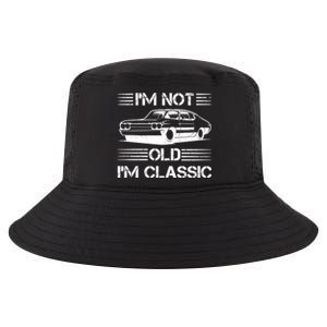 Im Not Old Im Classic Funny Car Graphic Cool Comfort Performance Bucket Hat