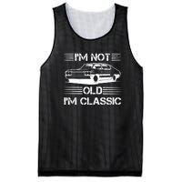 Im Not Old Im Classic Funny Car Graphic Mesh Reversible Basketball Jersey Tank