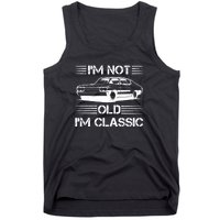 Im Not Old Im Classic Funny Car Graphic Tank Top