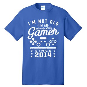 IM Not Old IM A Skilled Gamer 2014 Videogame Gaming Cool Gift Tall T-Shirt