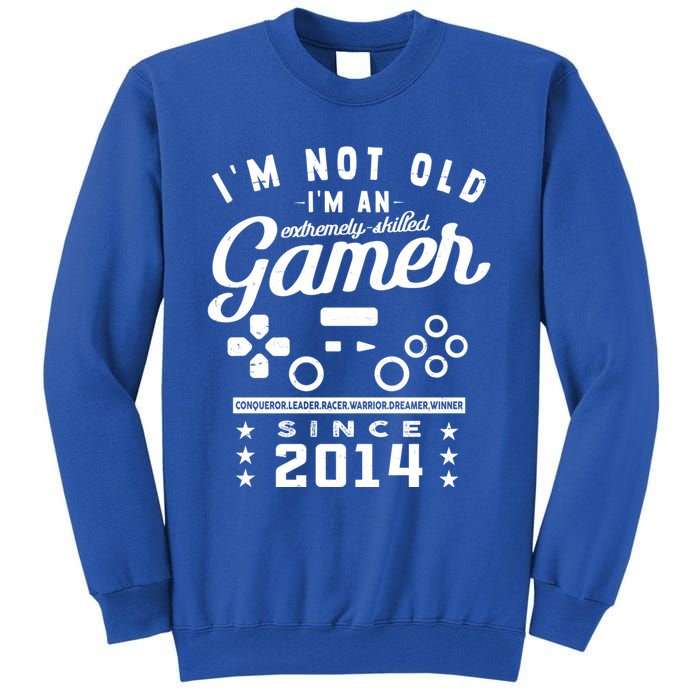 IM Not Old IM A Skilled Gamer 2014 Videogame Gaming Cool Gift Tall Sweatshirt