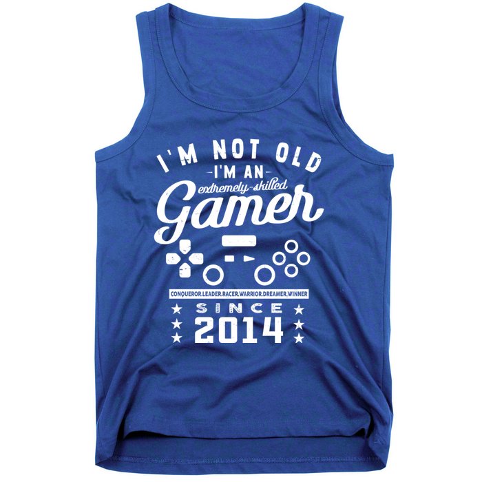 IM Not Old IM A Skilled Gamer 2014 Videogame Gaming Cool Gift Tank Top