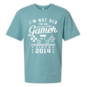 IM Not Old IM A Skilled Gamer 2014 Videogame Gaming Cool Gift Sueded Cloud Jersey T-Shirt