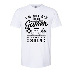 IM Not Old IM A Skilled Gamer 2014 Videogame Gaming Cool Gift Softstyle CVC T-Shirt