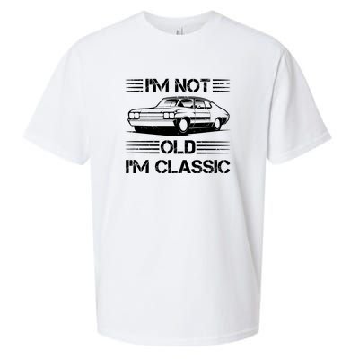 Im Not Old Im Classic Funny Car Graphic Sueded Cloud Jersey T-Shirt