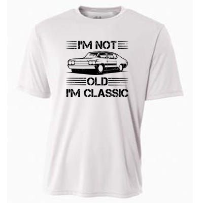 Im Not Old Im Classic Funny Car Graphic Cooling Performance Crew T-Shirt