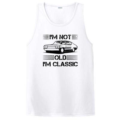 Im Not Old Im Classic Funny Car Graphic PosiCharge Competitor Tank