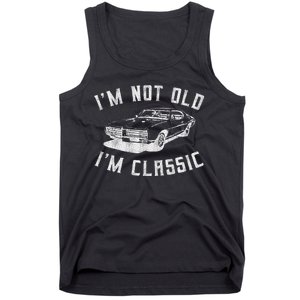 I'm Not Old I'm Classic Funny Car Graphic Mens & Womens Tank Top