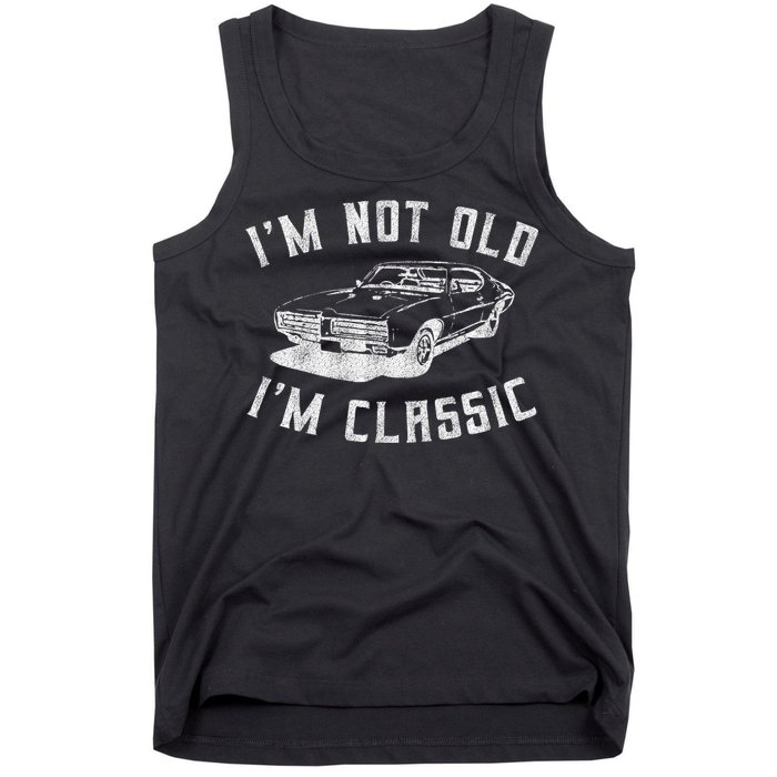 I'm Not Old I'm Classic Funny Car Graphic Mens & Womens Tank Top