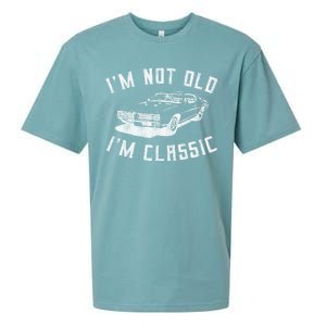 I'm Not Old I'm Classic Funny Car Graphic Mens & Womens Sueded Cloud Jersey T-Shirt