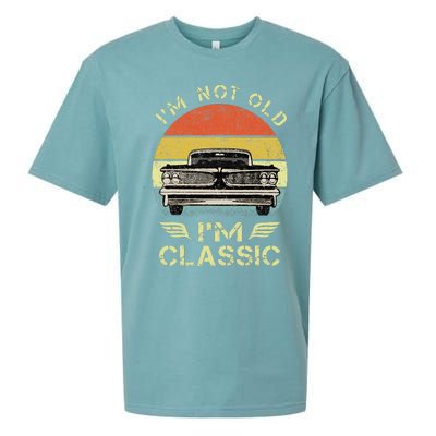 IM Not Old IM Classic Funny Car Graphic Sueded Cloud Jersey T-Shirt