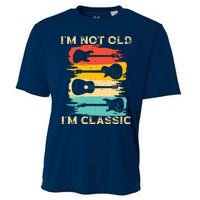 Im Not Old Im Classic Retro Vintage Pickup Guitar Cooling Performance Crew T-Shirt