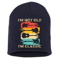 Im Not Old Im Classic Retro Vintage Pickup Guitar Short Acrylic Beanie