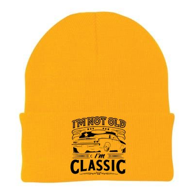 IM Not Old IM Classic Funny Car Graphic Knit Cap Winter Beanie