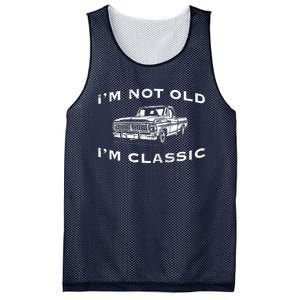 IM Not Old IM Classic Funny Classic Truck Car Graphic Mesh Reversible Basketball Jersey Tank