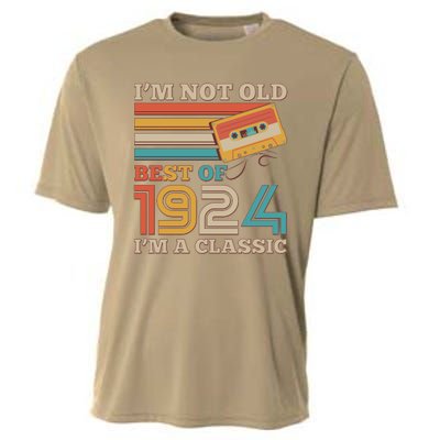 IM Not Old Best Of 1924 IM A Classic 100th Birthday Cooling Performance Crew T-Shirt