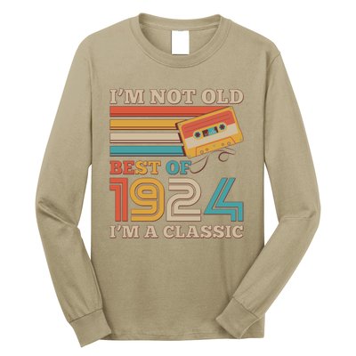 IM Not Old Best Of 1924 IM A Classic 100th Birthday Long Sleeve Shirt