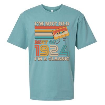 IM Not Old Best Of 1924 IM A Classic 100th Birthday Sueded Cloud Jersey T-Shirt