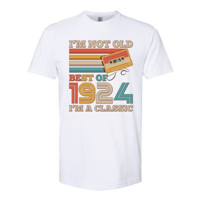 IM Not Old Best Of 1924 IM A Classic 100th Birthday Softstyle® CVC T-Shirt