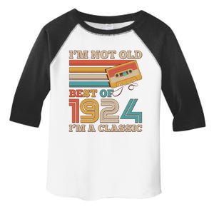 IM Not Old Best Of 1924 IM A Classic 100th Birthday Toddler Fine Jersey T-Shirt