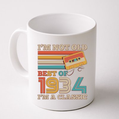 Im Not Old Best Of 1934 Im A Classic 90th Birthday Coffee Mug