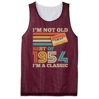 Im Not Old Best Of 1954 Im A Classic 70th Birthday Mesh Reversible Basketball Jersey Tank