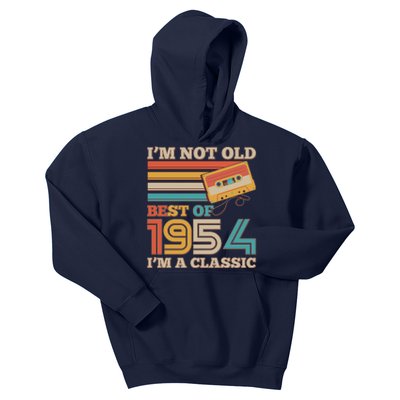 Im Not Old Best Of 1954 Im A Classic 70th Birthday Kids Hoodie