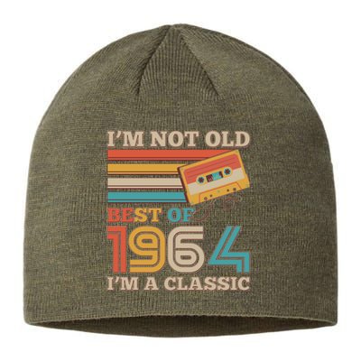 Im Not Old Best Of 1964 Im A Classic 60th Birthday Sustainable Beanie