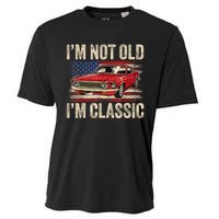 Im Not Old Im Classic Car Vintage Dad Fathers Day Cooling Performance Crew T-Shirt