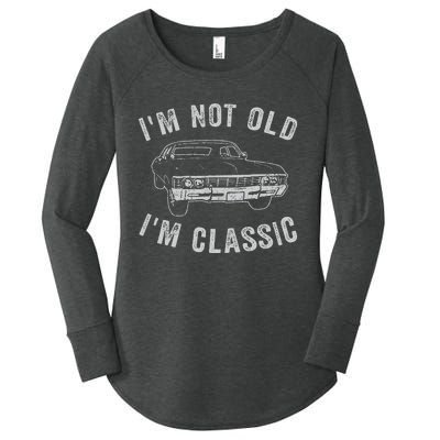 I'm Not Old I'm Classic Funny Car Women's Perfect Tri Tunic Long Sleeve Shirt