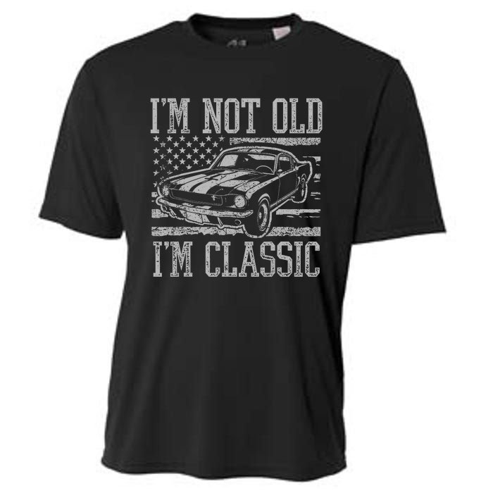 IM Not Old IM Classic Car Birthday Dad Grandpa Cooling Performance Crew T-Shirt