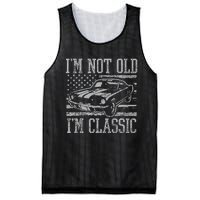 IM Not Old IM Classic Car Birthday Dad Grandpa Mesh Reversible Basketball Jersey Tank