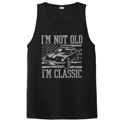 IM Not Old IM Classic Car Birthday Dad Grandpa PosiCharge Competitor Tank