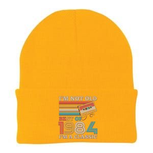 Im Not Old Best Of 1984 Im A Classic 40th Birthday Knit Cap Winter Beanie