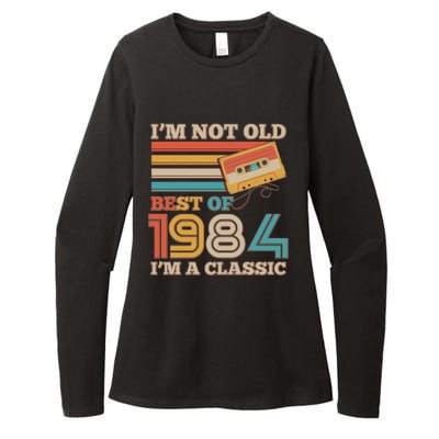 Im Not Old Best Of 1984 Im A Classic 40th Birthday Womens CVC Long Sleeve Shirt