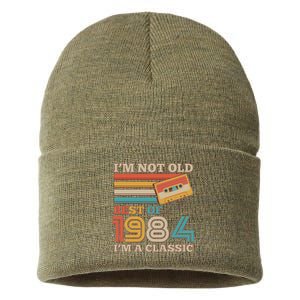 Im Not Old Best Of 1984 Im A Classic 40th Birthday Sustainable Knit Beanie