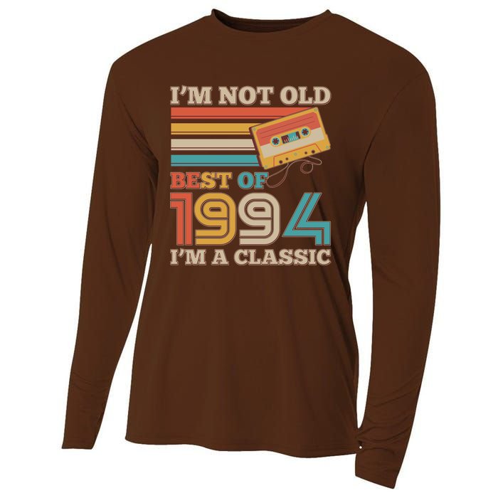 Im Not Old Best Of 1994 Im A Classic 30th Birthday Cooling Performance Long Sleeve Crew