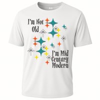 I'm Not Old I'm Mid Century Modern Space Age Birthday Funny Cooling Performance Crew T-Shirt