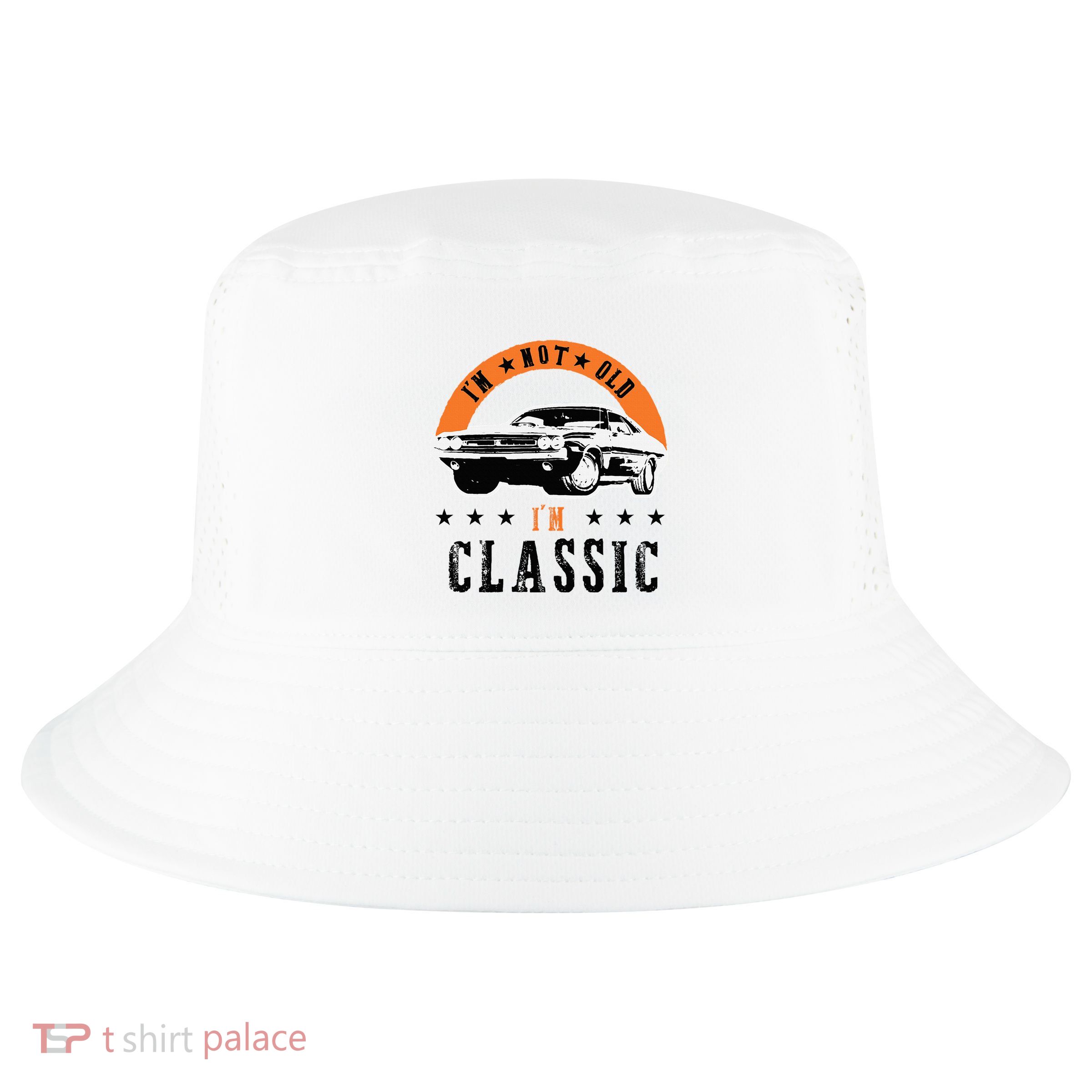 IM Not Old IM Classic Muscle Cars Retro Dad Vintage Car Cool Comfort Performance Bucket Hat