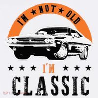 IM Not Old IM Classic Muscle Cars Retro Dad Vintage Car Tall T-Shirt