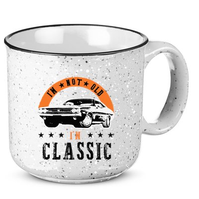 IM Not Old IM Classic Muscle Cars Retro Dad Vintage Car 15oz Campfire Ceramic Mug